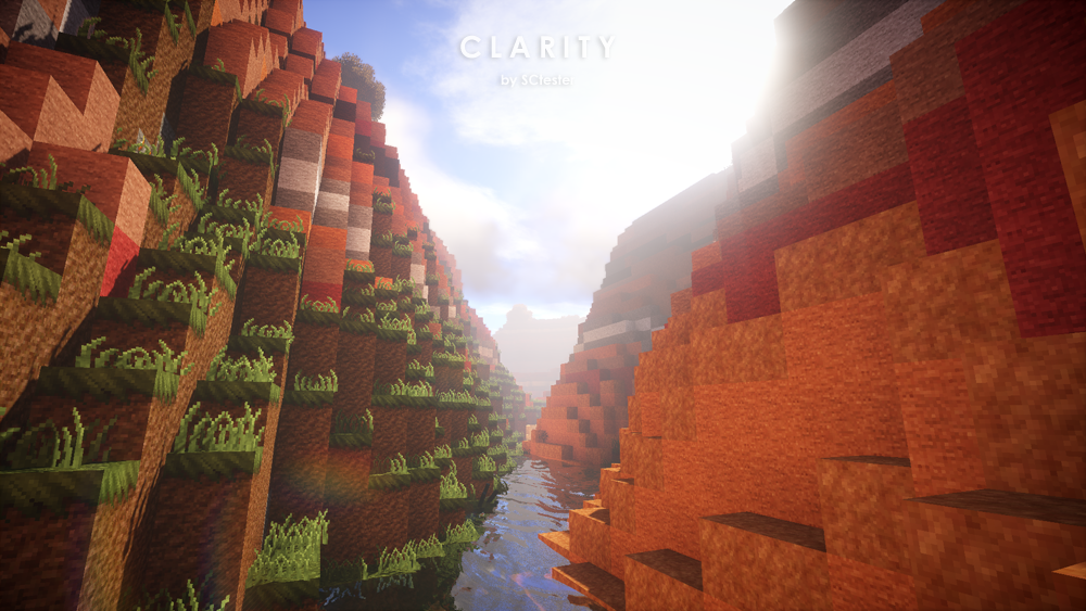 حزمة مواد Minecraft Clarity HD