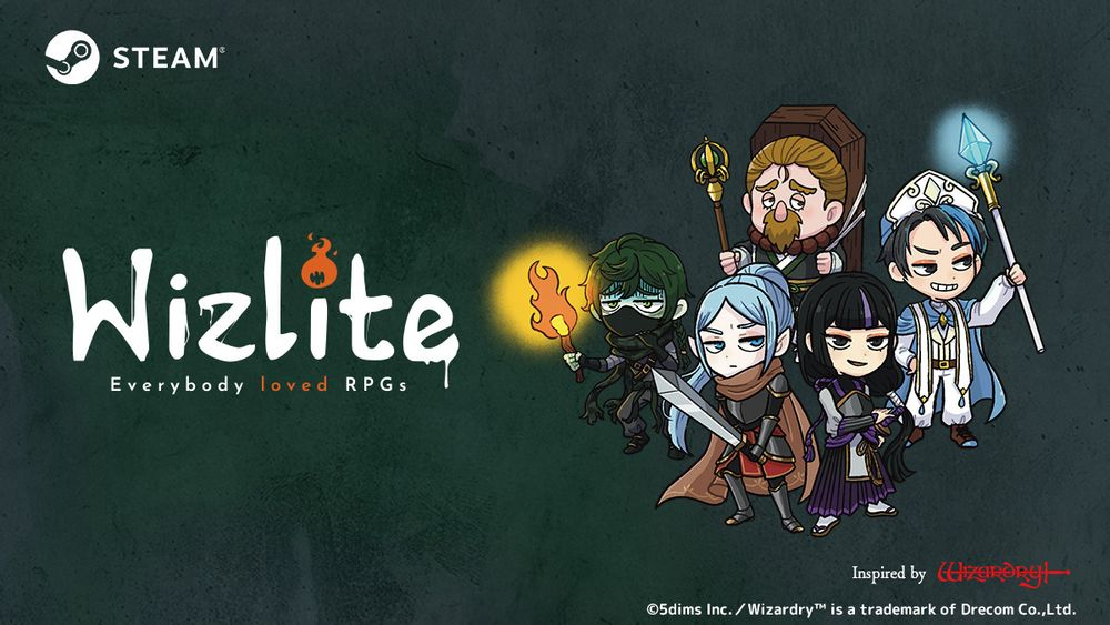El nuevo trabajo de RPG "Wizlite" que combina el espíritu de la clásica "brujería" y los elementos de Roguelite se lanzarán el 5 de diciembre