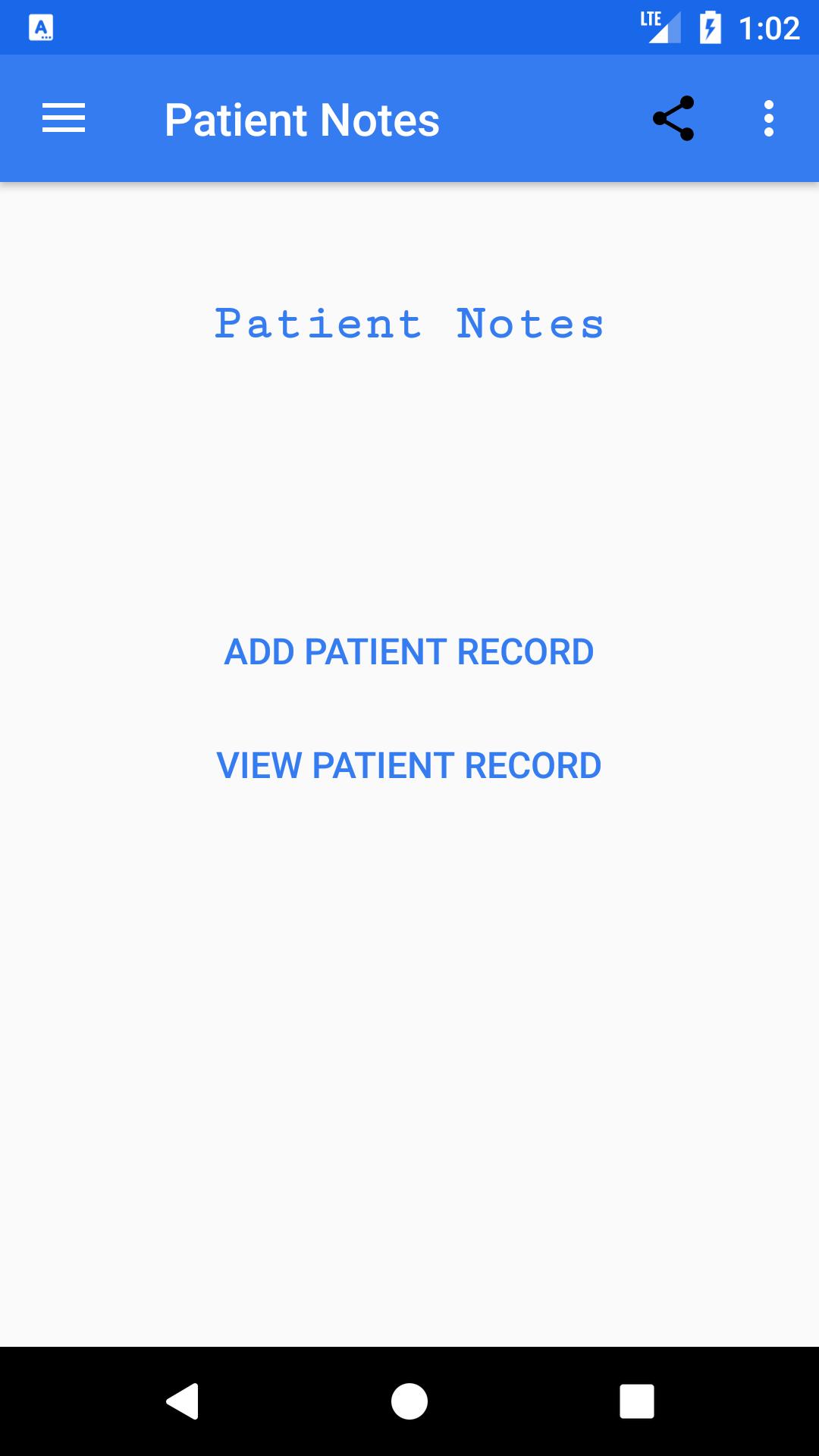 Patient Notes