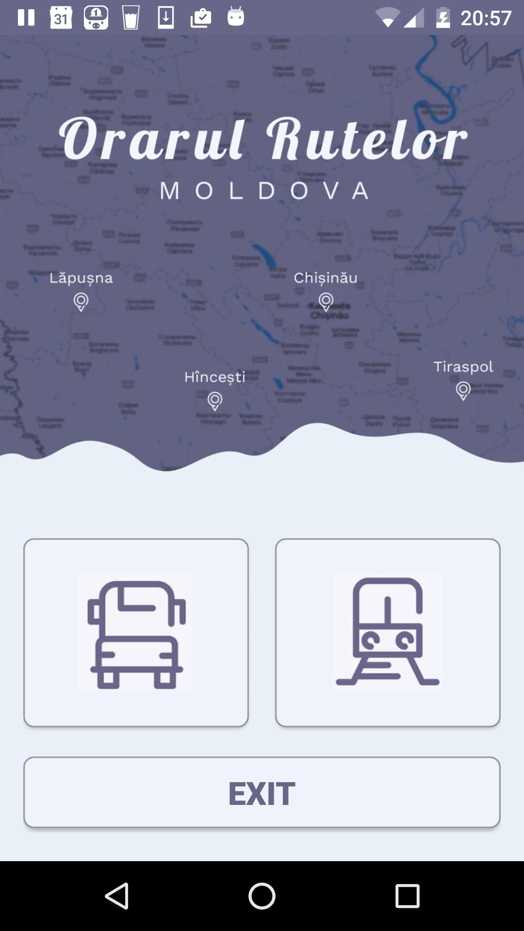 Orarul Rutelor Moldova