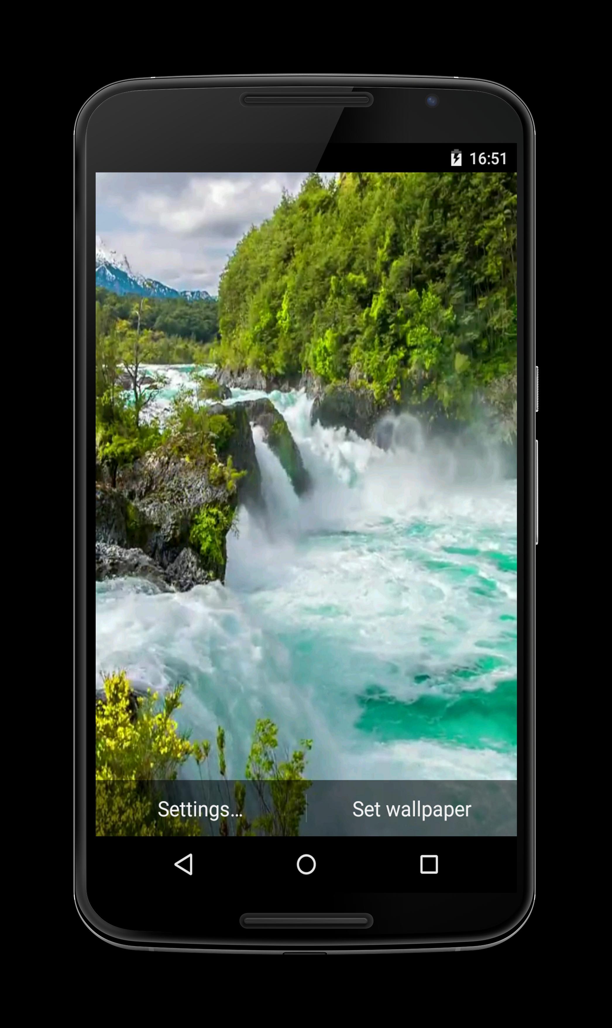 Waterfall HD Live Wallpaper