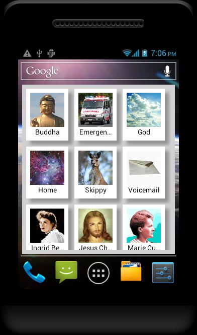 VisiCall Photo Dialer Widget
