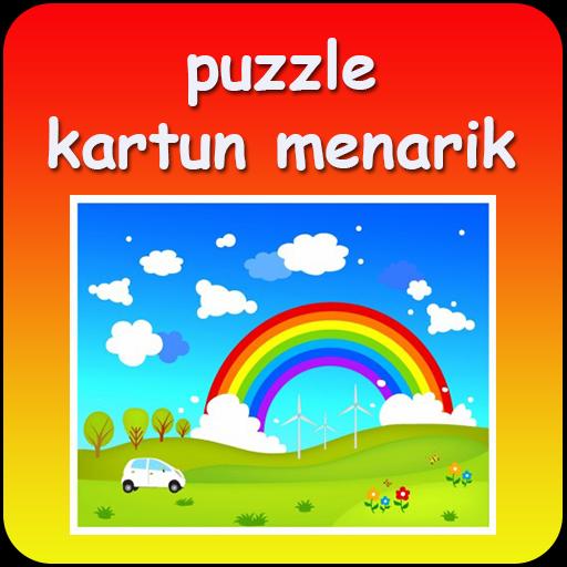 Puzzle kartun gemes