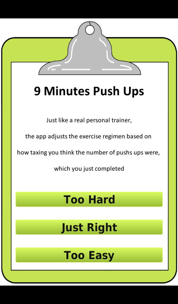 9 Minutes Push Up Workout