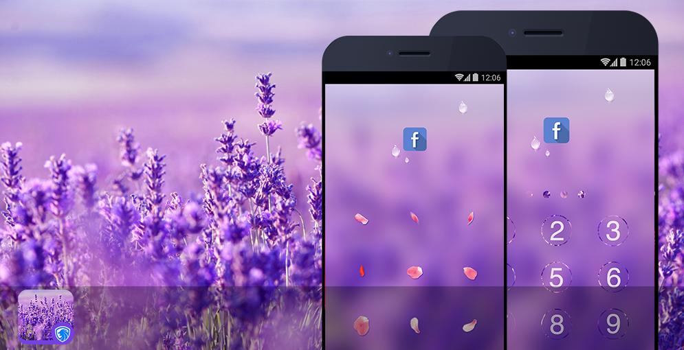 AppLock Theme - Lavender