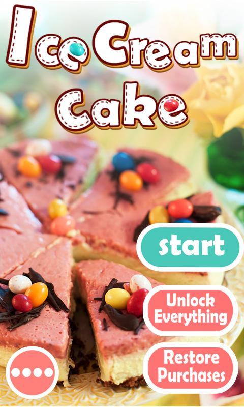 Ice Cream Cake-Cooking games