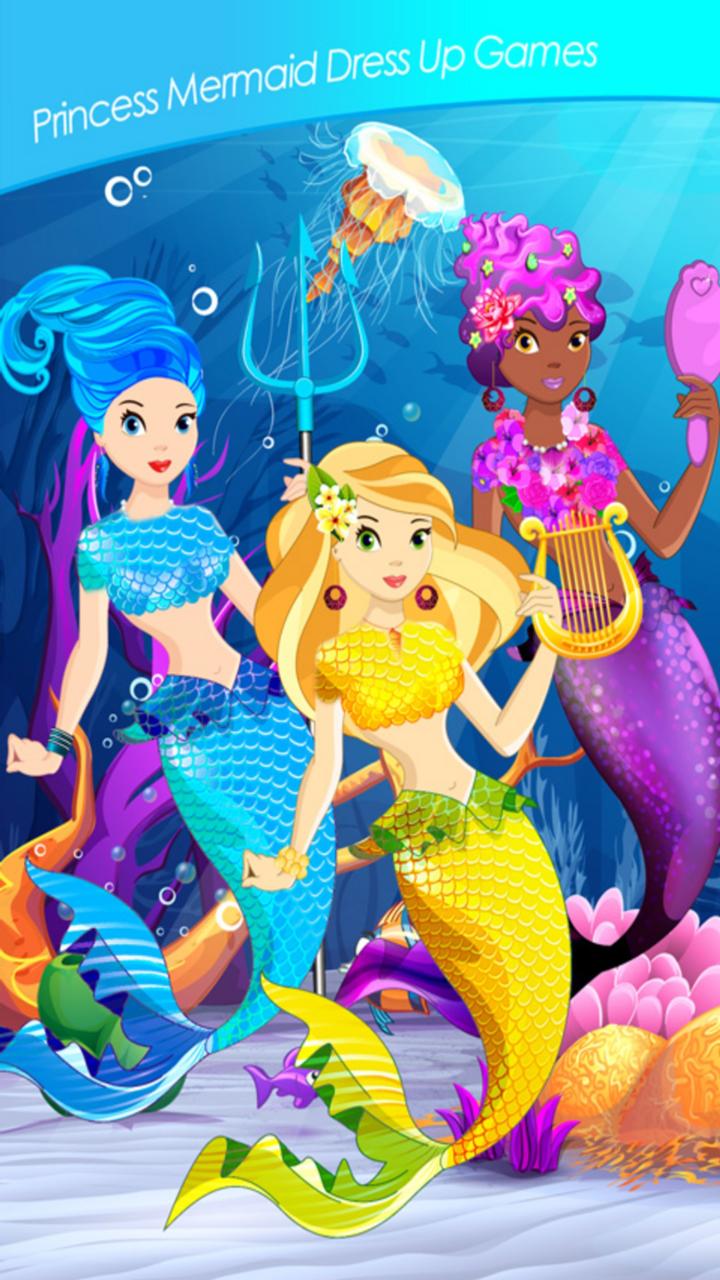 Princess Mermaid Dress Up Game