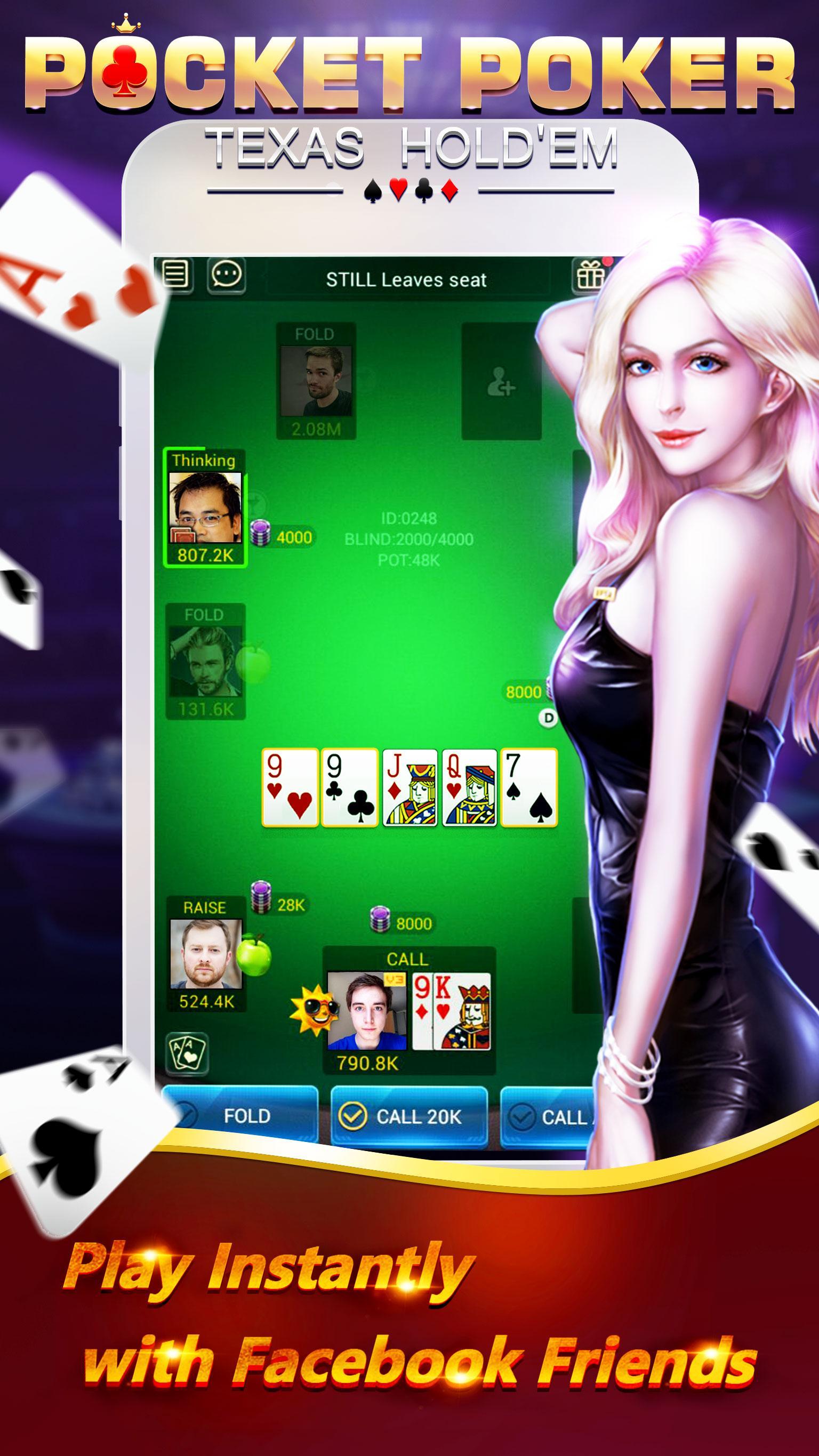 Pocket Poker Pro: One Handed.