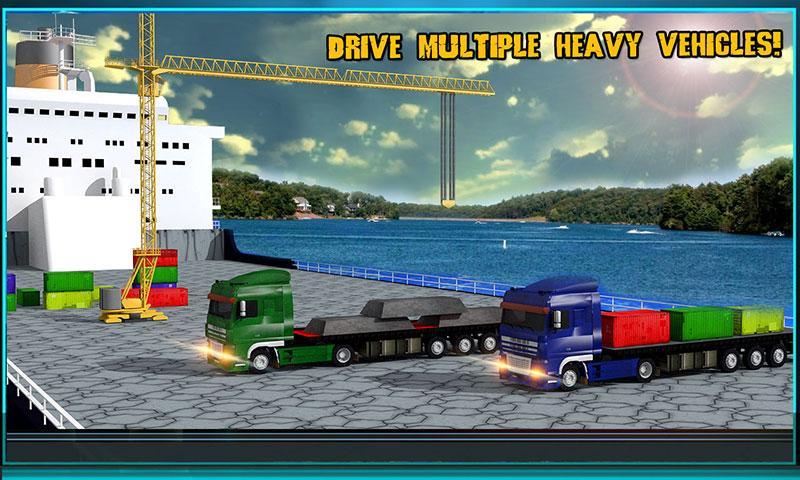 Cargo Ship Crane Simulator