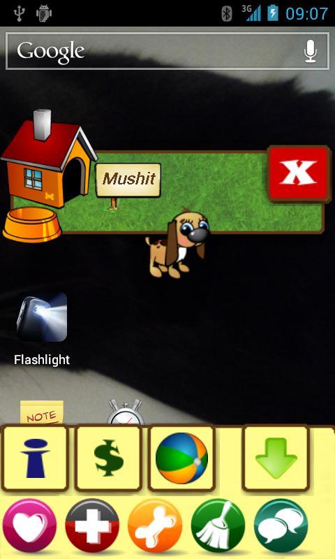 Smoochy Virtual Pet Widget